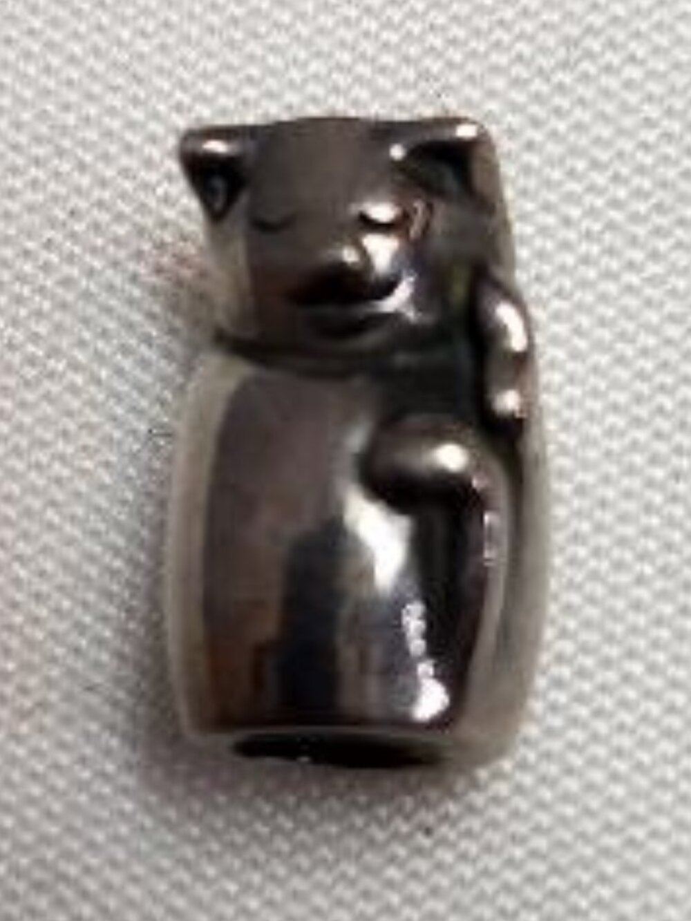 Chamilia Sterling Silver Sleeping Cat Charm